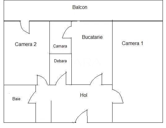 Apartament cu 2 camere de vânzare în Zorilor - Poză 5