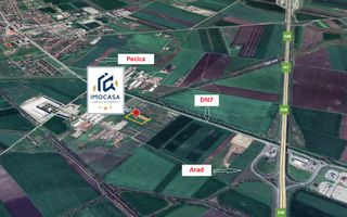 Pecica Jud. Arad Teren Extravilan zona in dezvoltare Vecinatate A1 - Poză 2