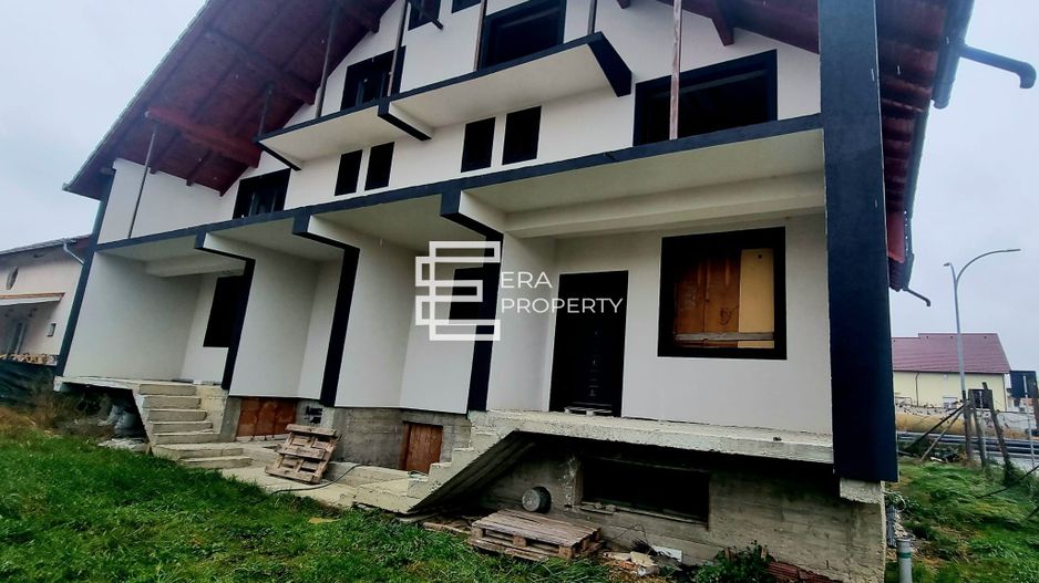 Duplex  5 camere -185 mp utili- pivnita - Selimbar - Poză 2