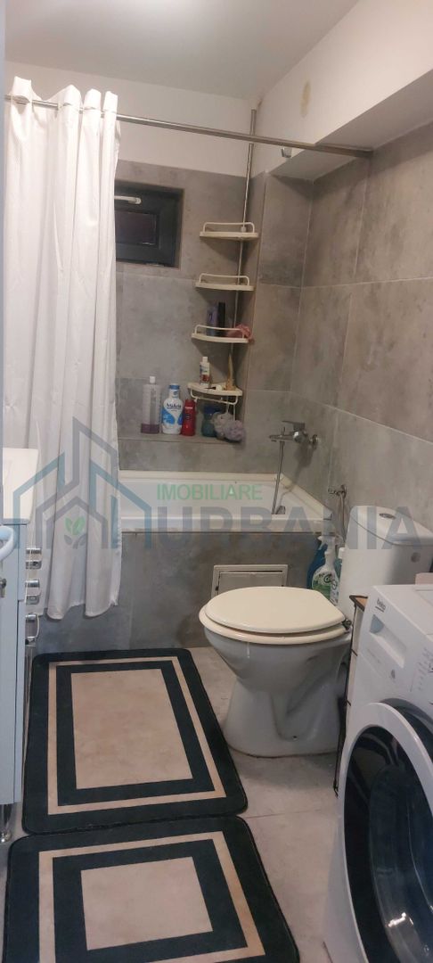 Garsonieră decomandată, 28 mp, demisol, de închiriat în Iași - Poză 8