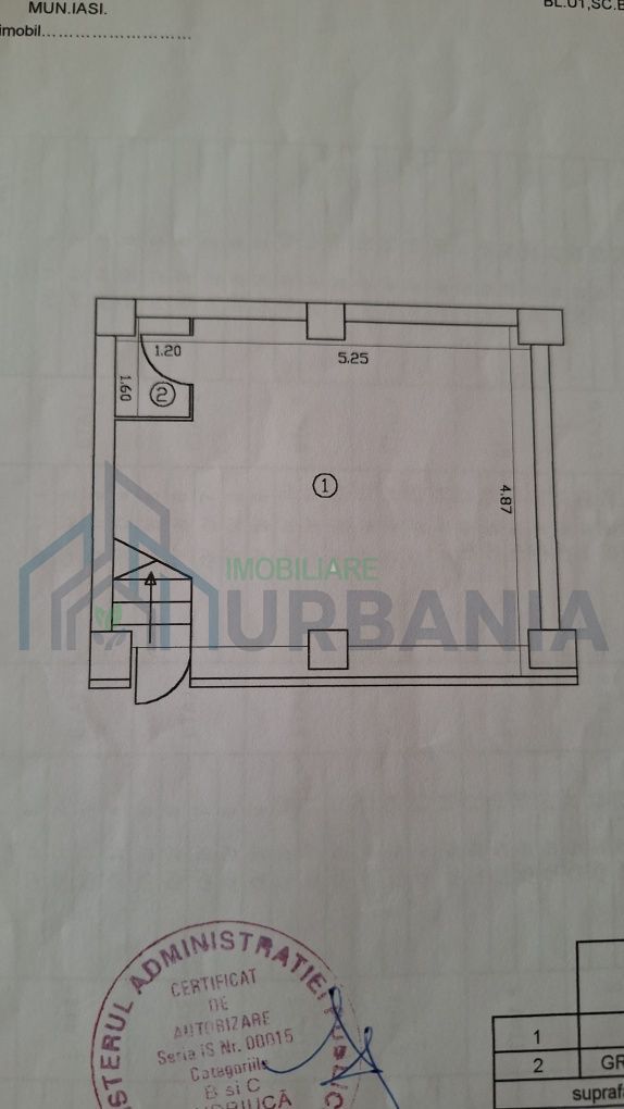 Spațiu comercial ultracentral pentru birou, lângă Casa Cărții, Prefectura Iași - Poză 1
