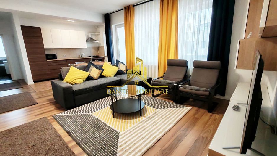 2 camere, mobilat modern, bloc nou, terasa, parcare, Buna ziua,  LIDL - Poză 1