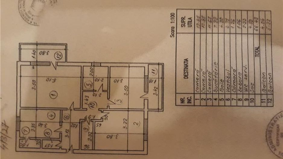 Budimex Berceni apartament 3 camere de vanzare - Poză 1