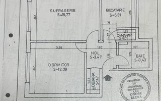VANZARE APARTAMENT 2 CAMERE DRUMUL TABEREI - Poză 6