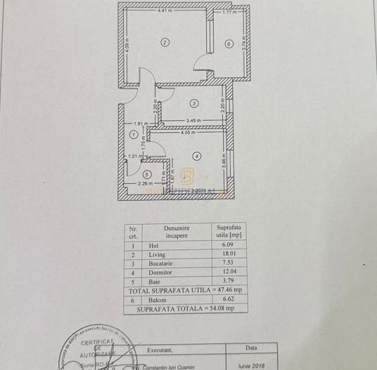 Apartament 2 camere decomandat, mobilat si utilat – Drumul Binelui - Poză 9