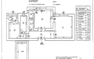 Apartament 2 camere Parter in vila | Domenii - Schiță 13