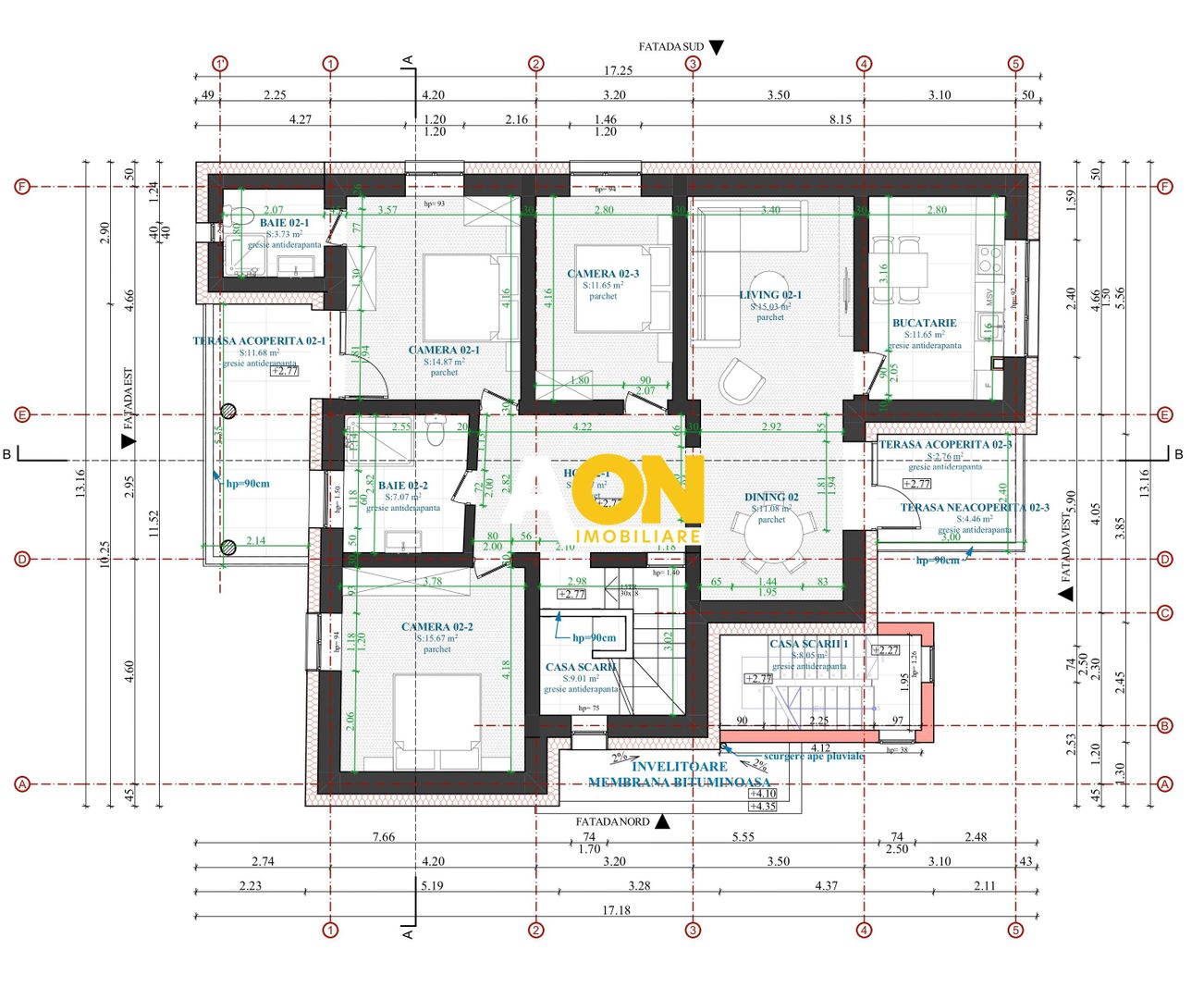 Apartament tip duplex, D+E, 5 camere, la cheie, 450 mp teren, Barabant - Poză 3