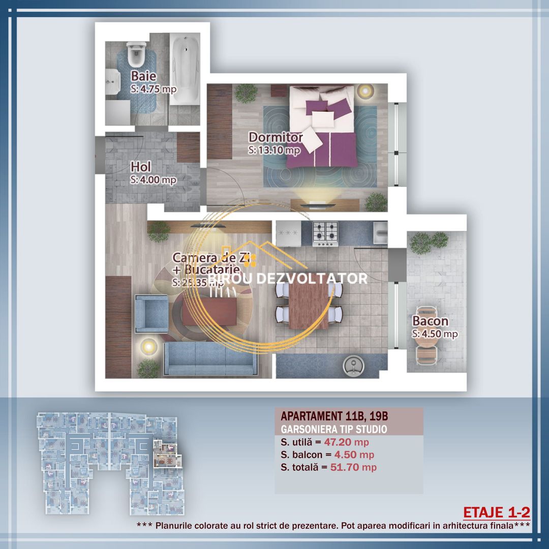 Ansamblu premium|Investitie TVA 9% Finisaje premium Pallady titan ikea - Schiță 2