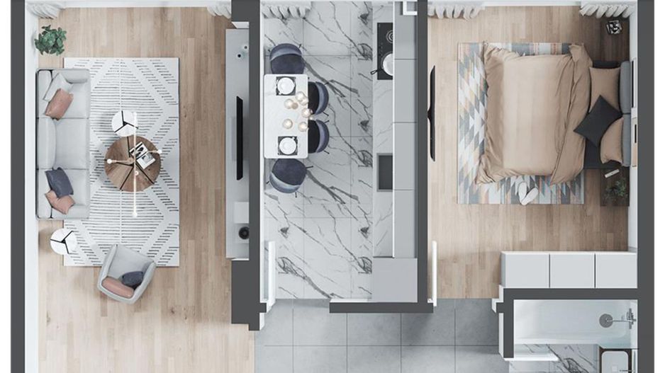 De vanzare APARTAMENTE NOI – la pret de dezvoltator, Nufarul, Oradea - Poză 14