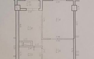 Vânzare, apartament, 2 camere, strada Tudor Strișcă, Botanica - Poză 11