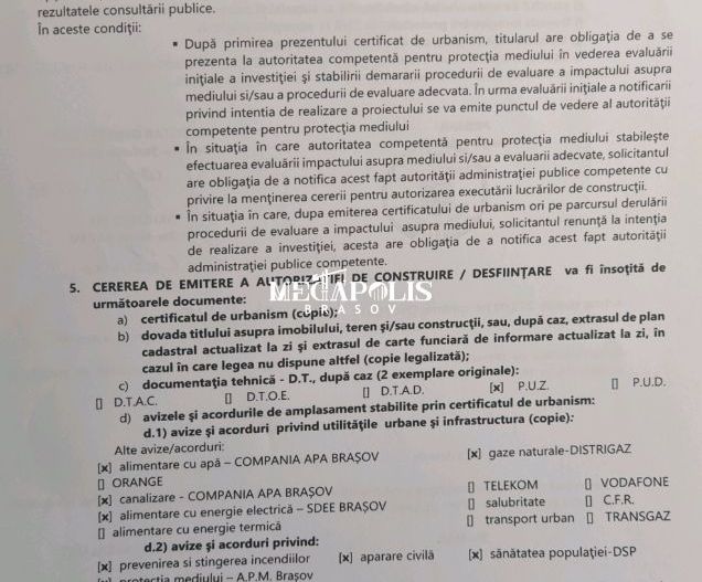 Teren BOD Intravilan 18 Euro/M2 - Poză 3