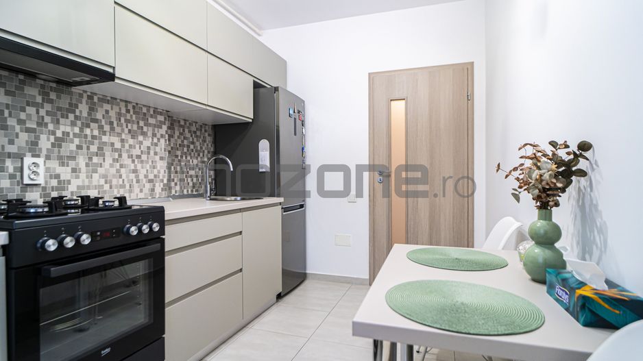 2 CAMERE, ETAJ 1, 56 mp, spatios, an 2019, bloc nou, mobilat-utilat, COMISION 0% - Poză 9