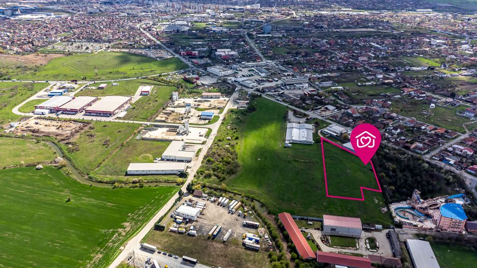 Teren cu PUZ in Arad, servicii, industrie, depozitare 8.307 mp - Poză 2