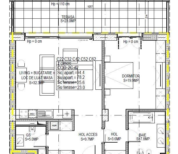 Inchiriere 2 camere Lux  - Park view from Rahmaninov Residence - Poză 14