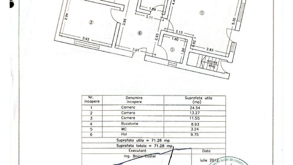 Casa P+1 ideala pentru 2 familii sau pentru inchiriere – zona centrala - Schiță 27