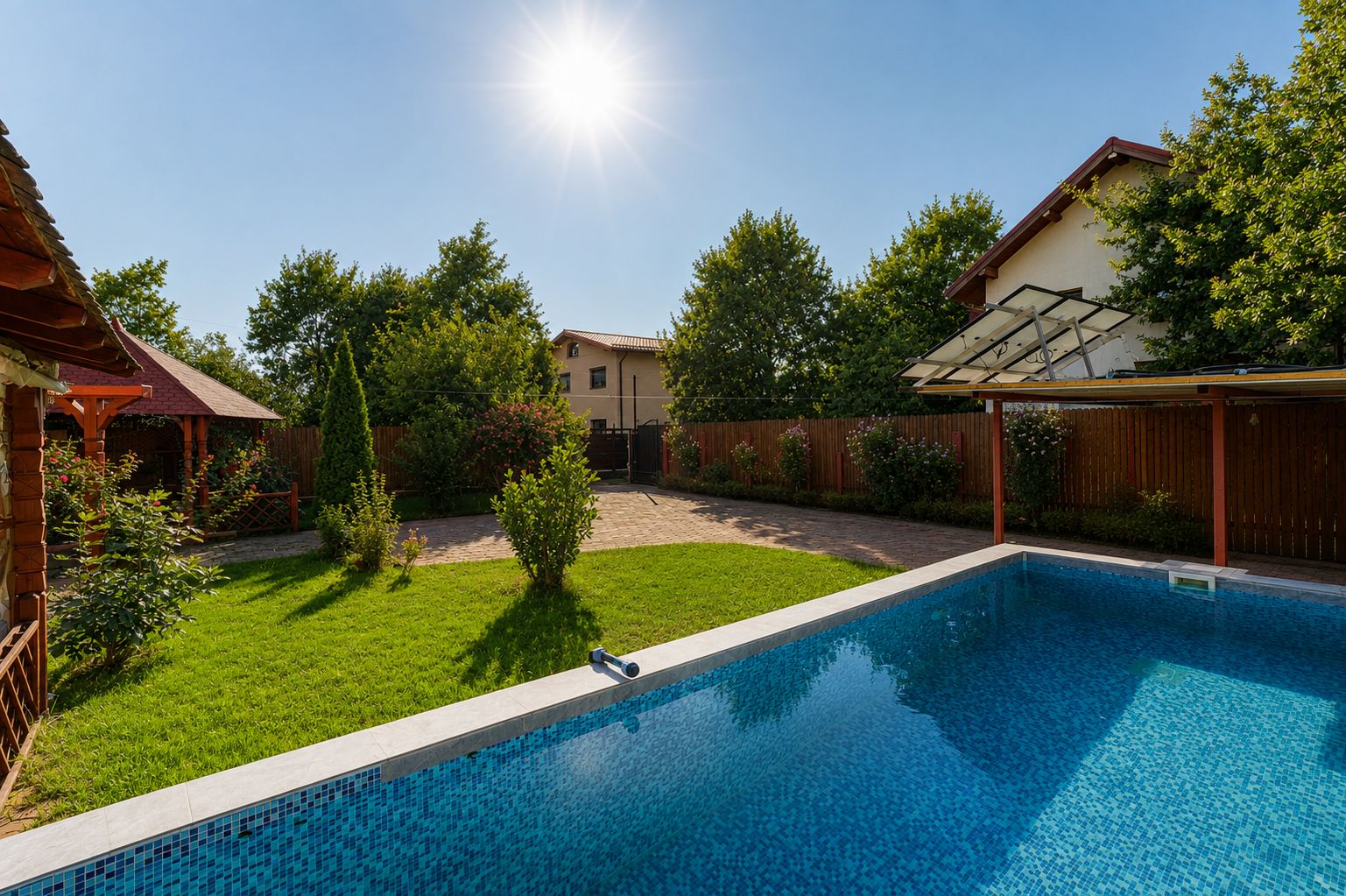 Vilă individuală cu 5 camere, piscină și curte generoasă | Mogoșoaia - Poză 2