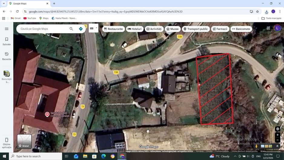 Teren intravilan 690 mp, utilități, lângă Spital Călinești - Poză 2