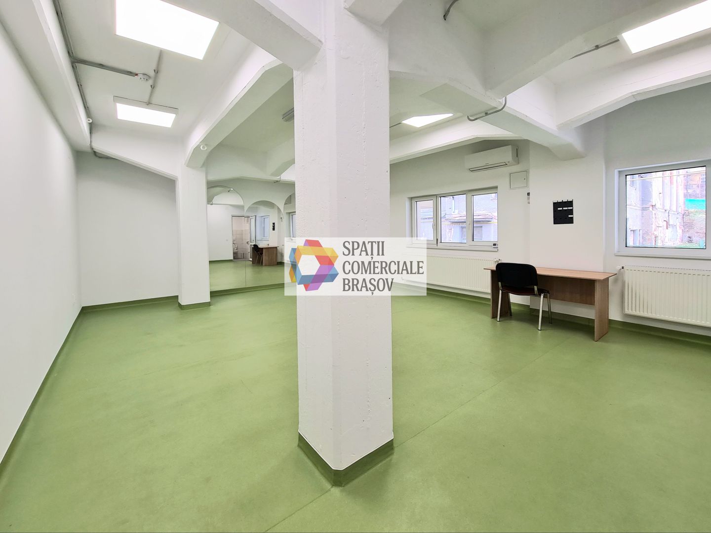 Spatiu birouri de închiriat Brasov - 47 mp # spatii-comerciale-brasov.ro - Poză 1