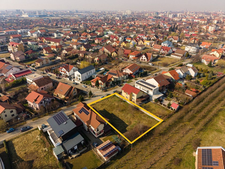 Teren ideal pentru casa individuala sau duplex, 1000 mp, Timisoara, Comision 0 - Poză 1