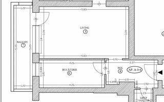 Vanzare apartament 2 cam, 2 bai 59 mp, parter | Băneasa,  ZOO - Poză 13