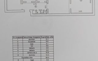 Apartament renovat 60 mp, Zona Podu Ros 128.000 Euro - Poză 8