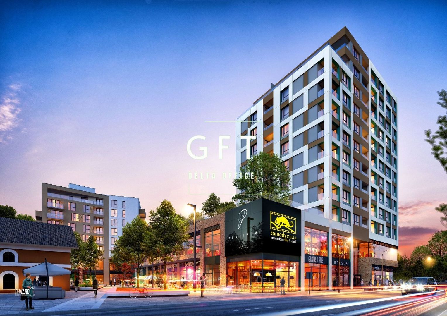 Apartament de vanzare in Cluj,  Platinia Mall,  Manastur. - Poză 1