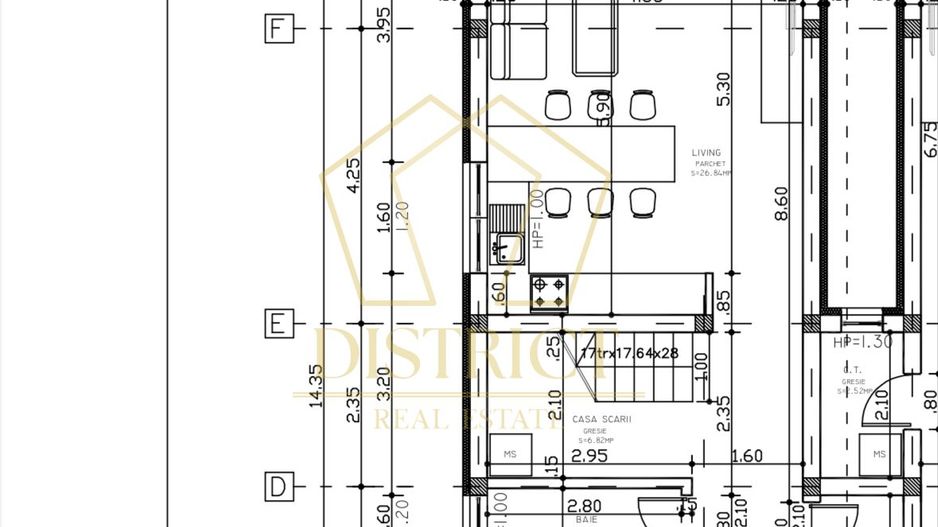 Duplex cu 4 camere, despărțit prin camera tehnica | Mosnita Veche | Lidl - Poză 15