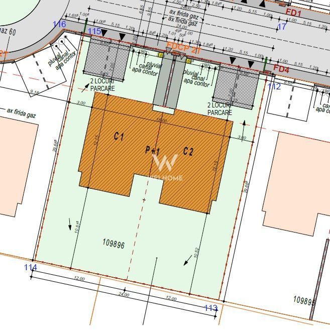 Duplex de vanzare-proiect nou-Sura Mica,Sibiu - Poză 6