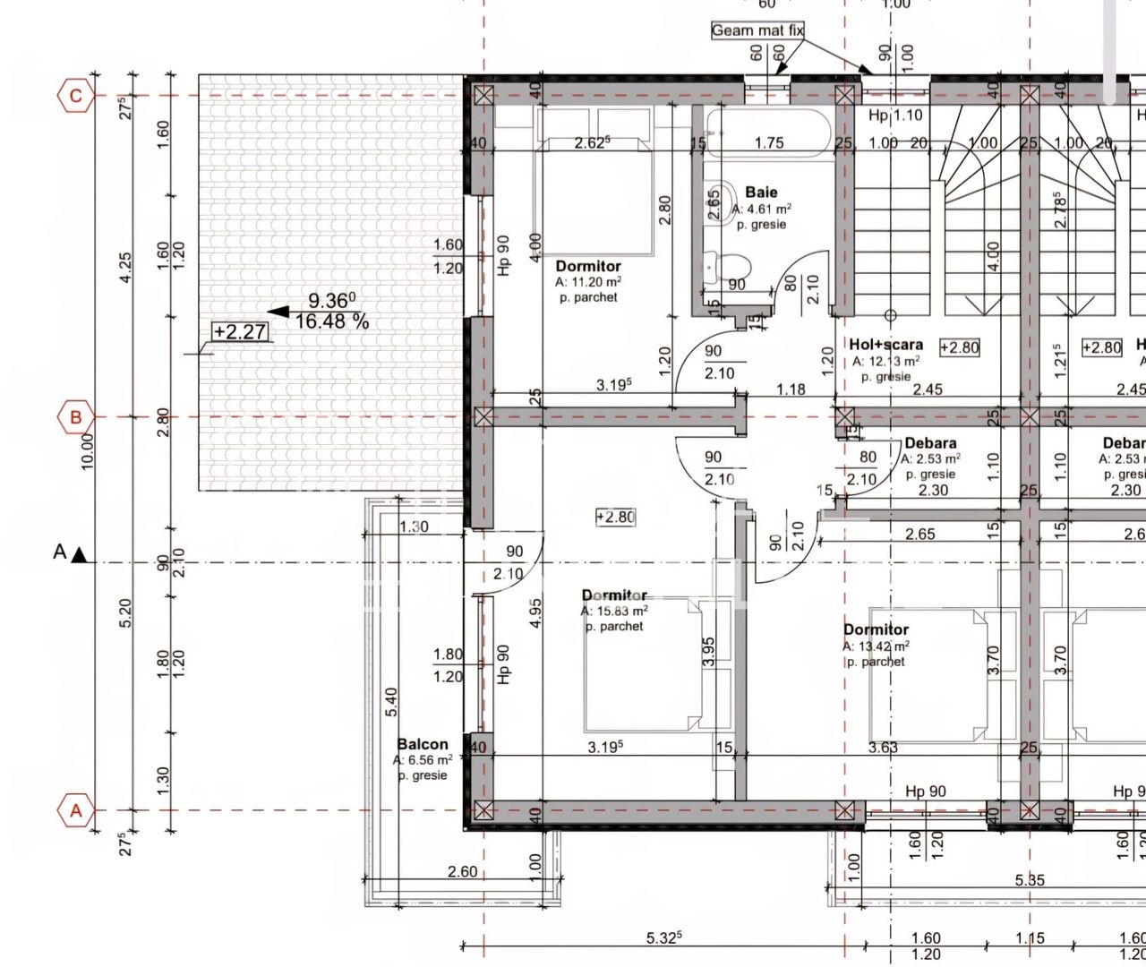 Duplex modern 350 mp de curte, in Cartierul Arhitectilor - Schiță 19