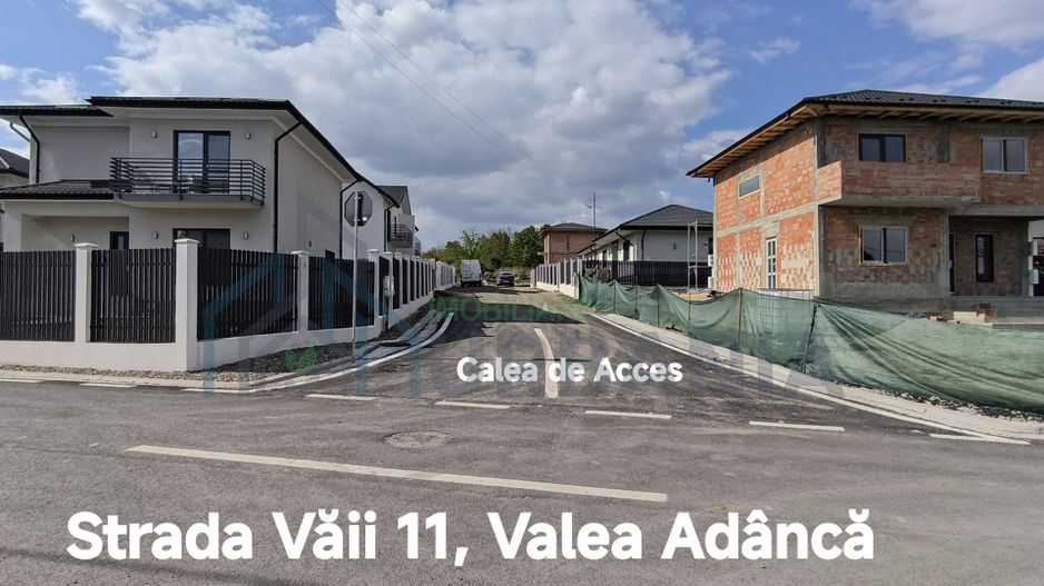 Teren intravilan în Valea Adâncă – 3 loturi, strada Văii - Poză 3