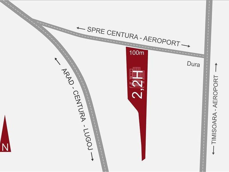 TEREN INDUSTRIAL/COMERCIAL ZONA AEROPORT - Poză 6