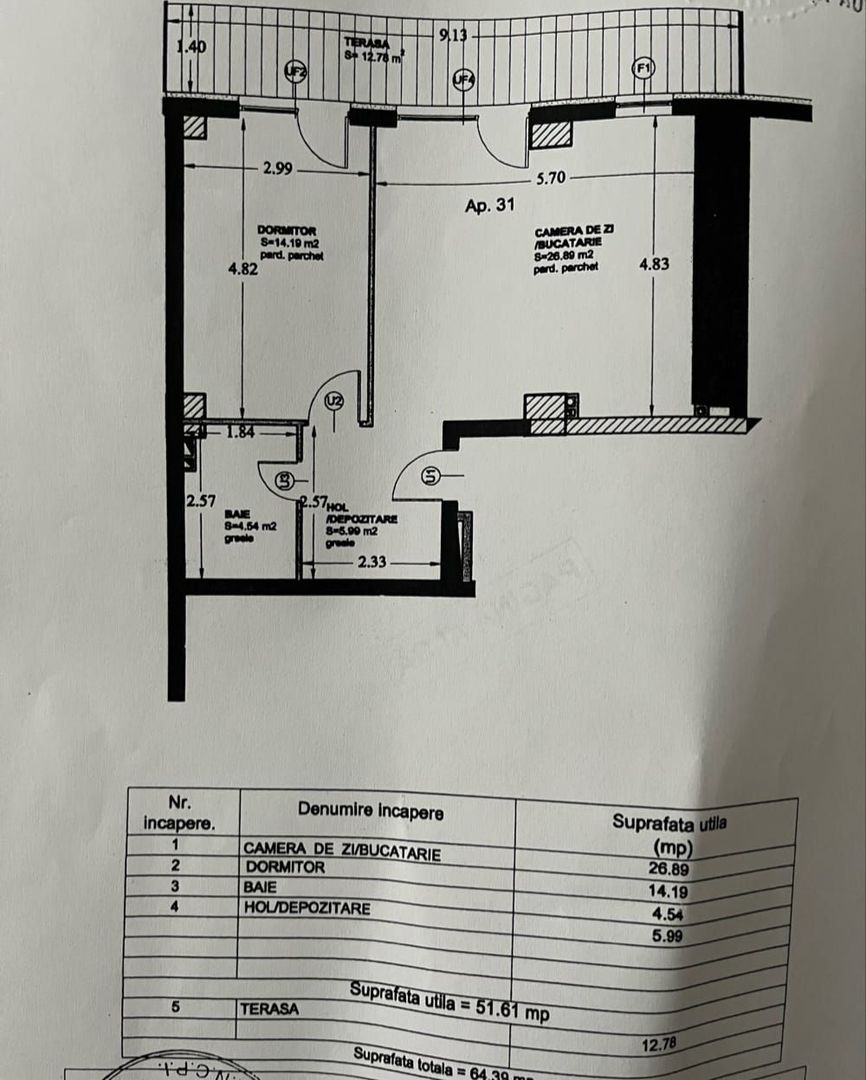 2 Camere Buna Ziua etaj 1 - Poză 6