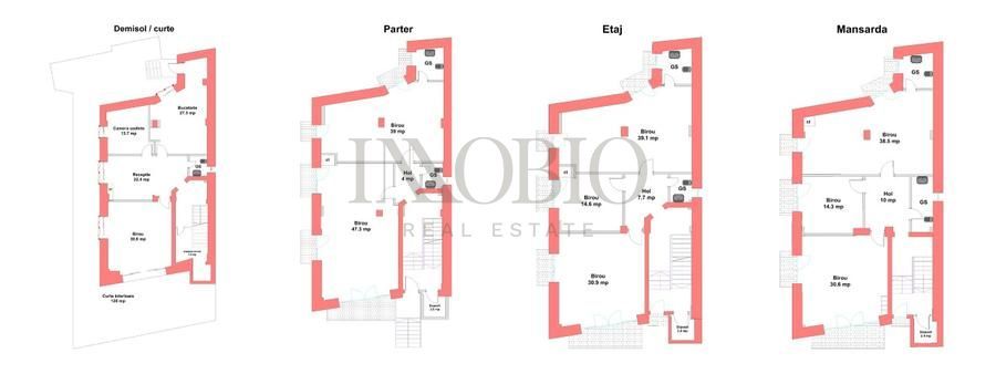 Clădire de birouri 4 niveluri | 2 locuri de parcare | Floreasca - Poză 16