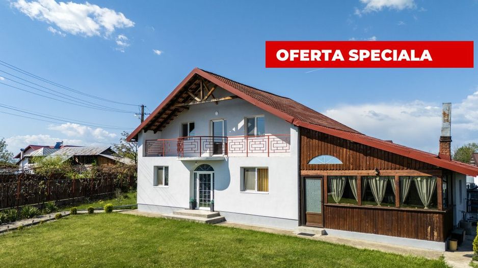 Casa cu teren generos si gradina spectaculoasa – Comuna Cuca, Argeș! - Poză 1