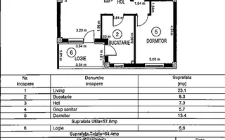 Apartament premium 2 camere balcon generos si parcare in Lup Residence - Poză 11