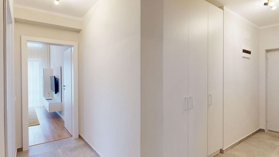 Penthouse 3 camere, 2 băi, mobilat complet, dressing - întabulat - Poză 10