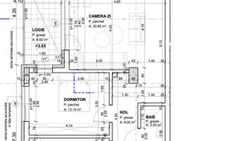 0% comision | Apartament 3 camere | Andrei Muresanu - Schiță 2