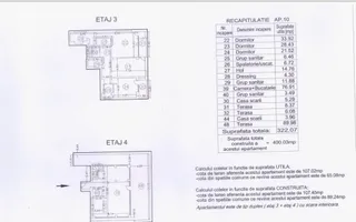 DUPLEX SUPERB CU 4 CAMERE LA  INCHIRIERE IN ZONA FLOREASCA - Schiță 28