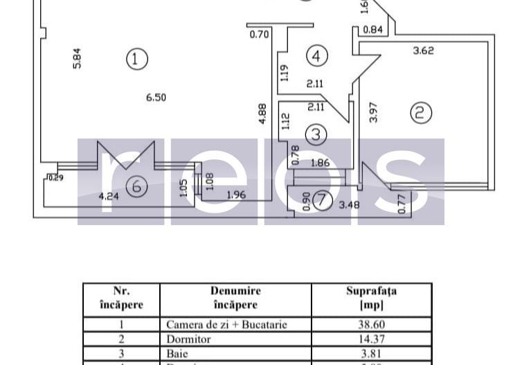 VANZARE 2 CAMERE | DECOMANDAT | ZONA UNIRII - Poză 34