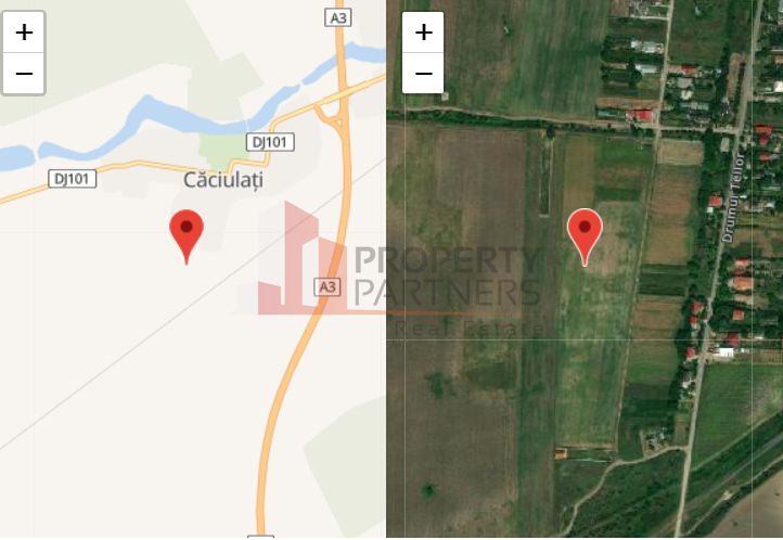Teren pentru investitii rezidentiale, Moara Vlasiei, Caciulati, A3 - Poză 2