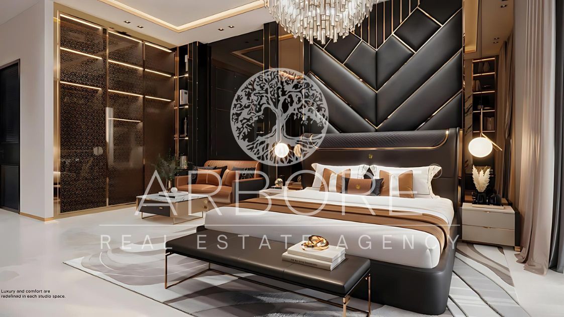 Luxurious Residential Tower in Business Bay, Dubai - Poză 4