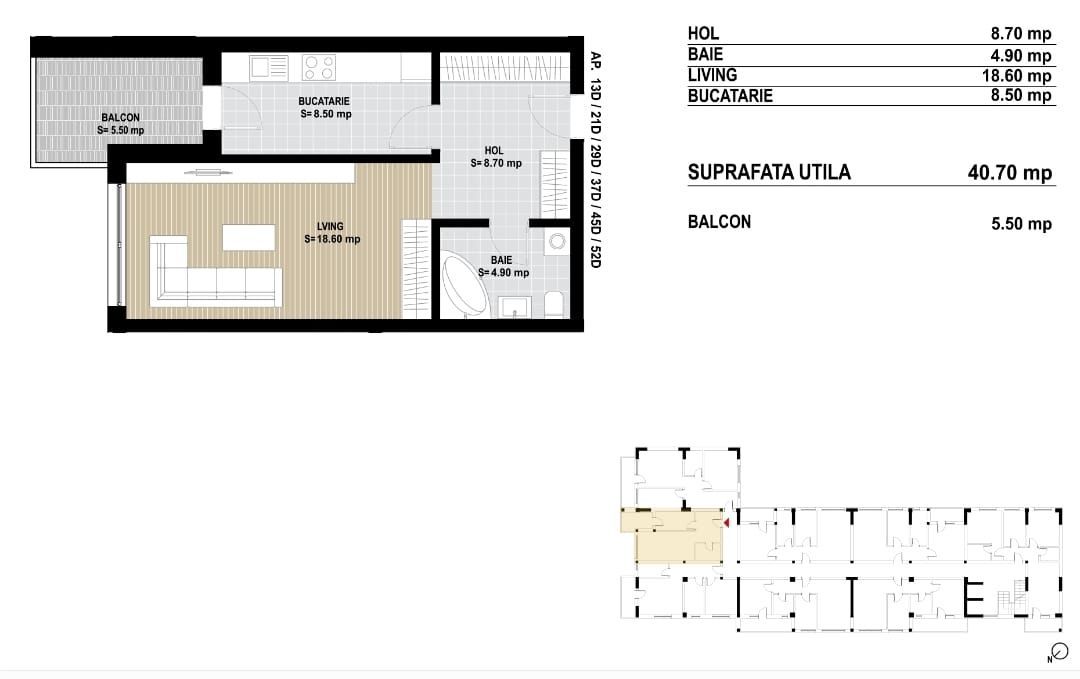 Garsoniera/Bloc nou/ Grand Arena/Metalurgiei - Poză 3