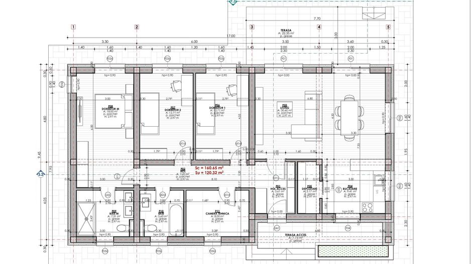 Case individuale Prejmer cu pompă de căldură și panouri fotovoltaice - Schiță 12