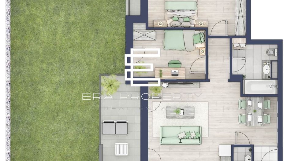 Apartament 3 Camere | 66 mp + gradina 63 mp | – Sibiu - Poză 13