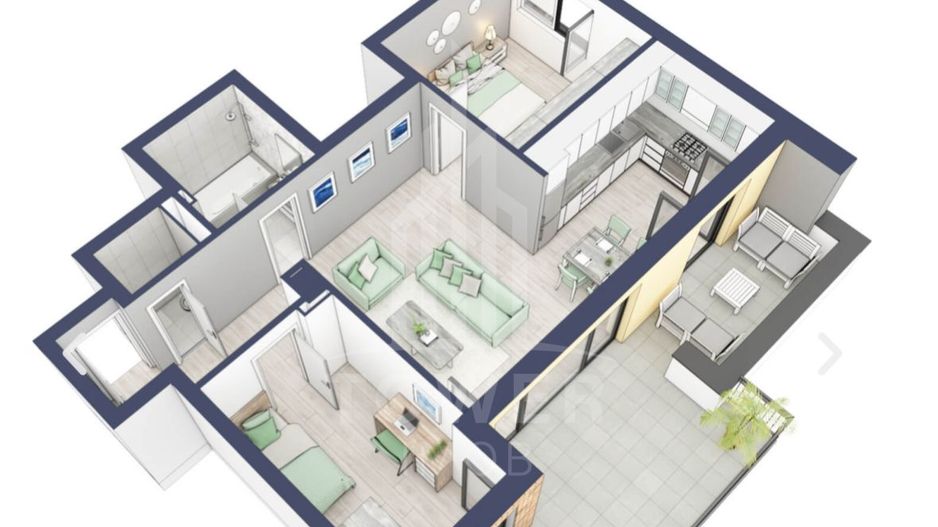 Apartament Nou zona de top Sibiu 0% comision - Poză 3