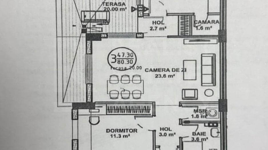 Vânzare, apartament, 3 camere, Bulevardul Europei, Botanica. - Poză 22
