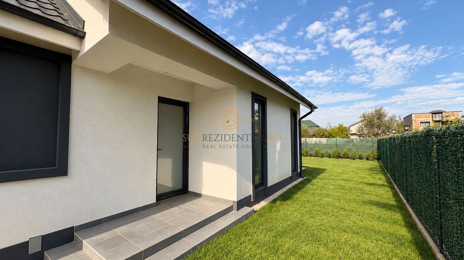 Casă individuală de închiriat, 3 camere, teren 350 mp | Comuna Berceni - Poză 16