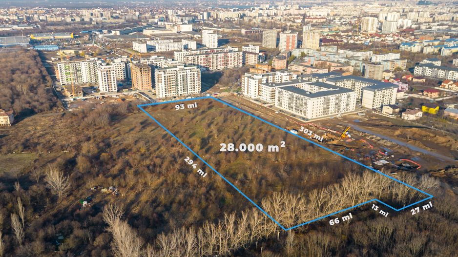 Vanzare teren / 28.000 mp / 300 ml desch. Noul Bd. Valea Larga I Drumul Taberei - Poză 4