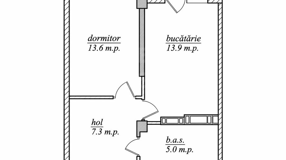 Vânzare, apartament, 1 cameră, str. Nicolae Dimo, Durlești. - Poză 2