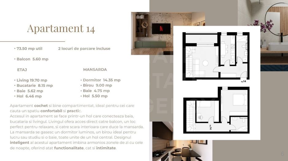 Vânzare, apartament, 3 camere, Giroc, Timiș - Poză 2